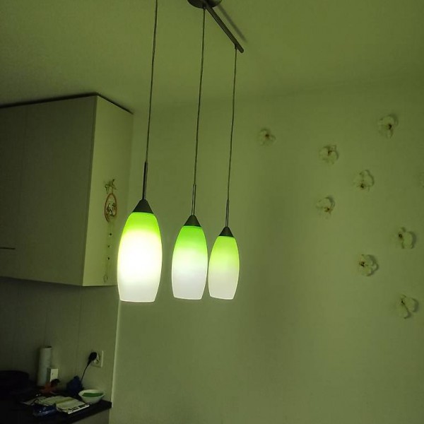 Lampe mit LED Glühbirnen