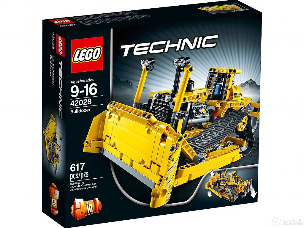  LEGO Technic 42028 - Planierraupe (Neuware)