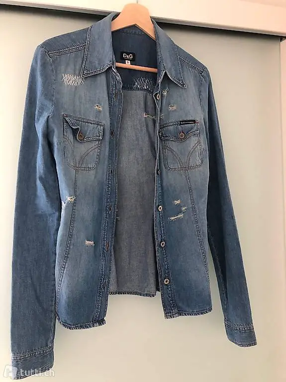 Dolce Gabbana Jeansbluse