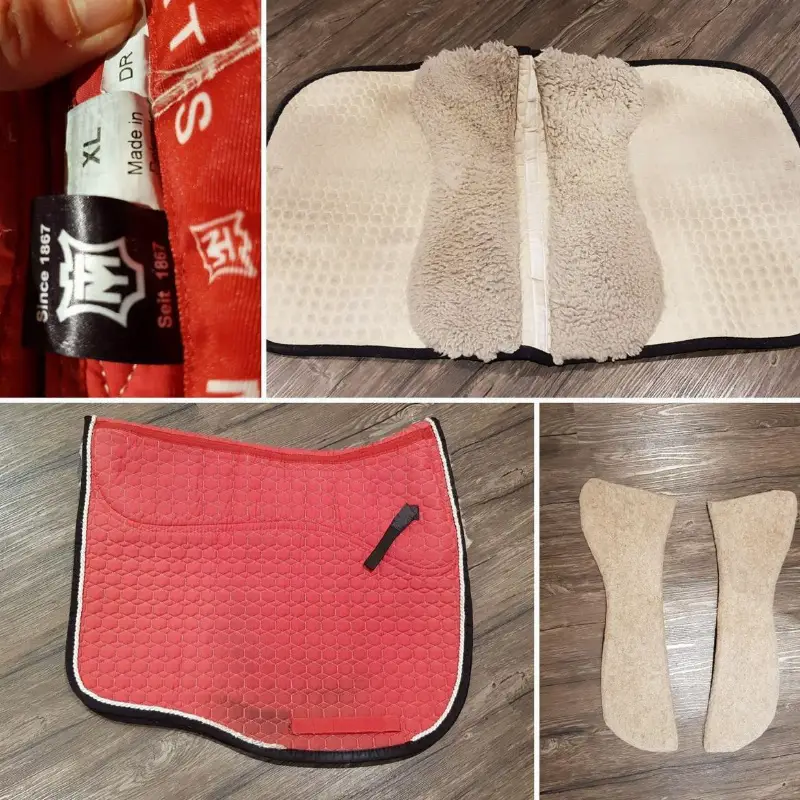 Mattes Lammfell Schabracke, Grösse DR XL