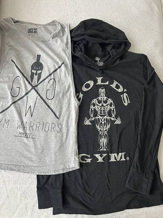 Shirt Gym Warriors & Golds Gym S/M