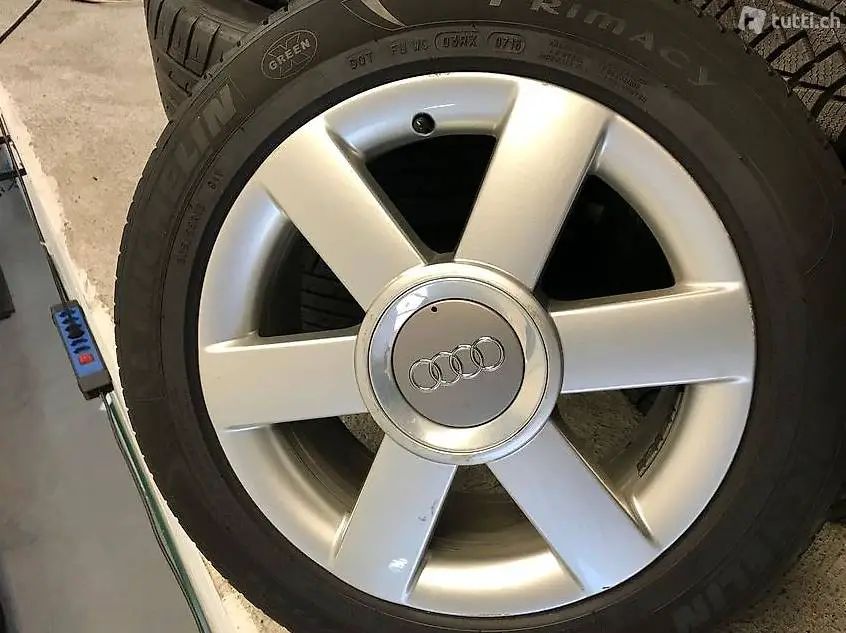  4x nur alufelgen audi a3-a4 model 2009 16zoll 205.55.r16