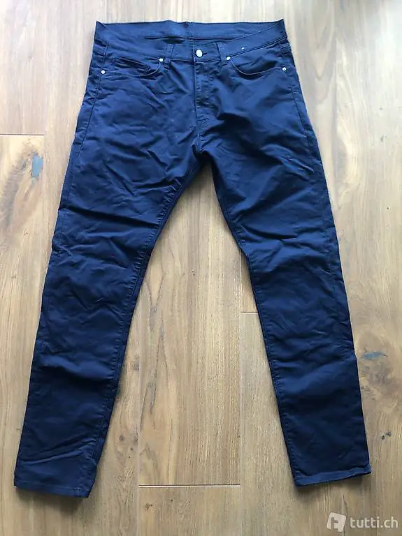 Neuwertige CARHARTT Cargo Stoffhosen Blau Gr. 36