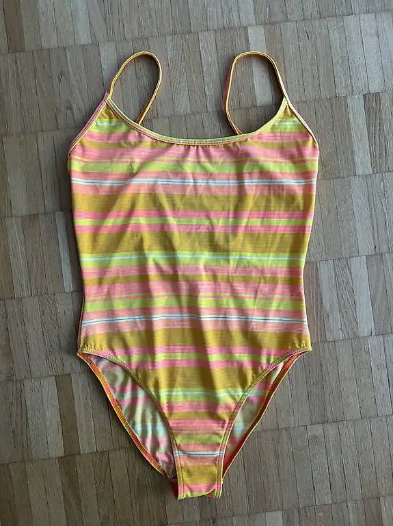 Vintage Badeanzug von Vittorio Rossi - 2000s Neon Look