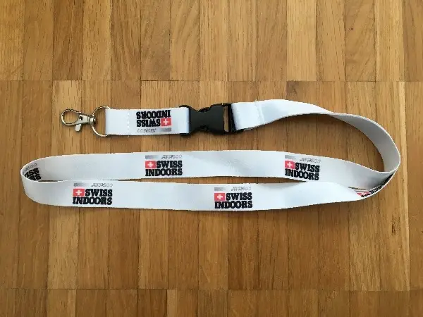 Schlüsselband mit Swiss Indoors Logo