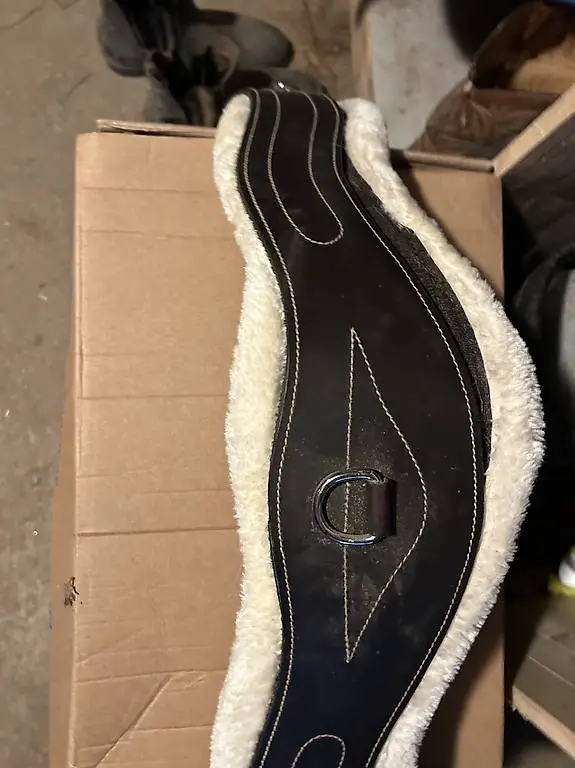 Sattelgurt mit Teddyfleece 120/130