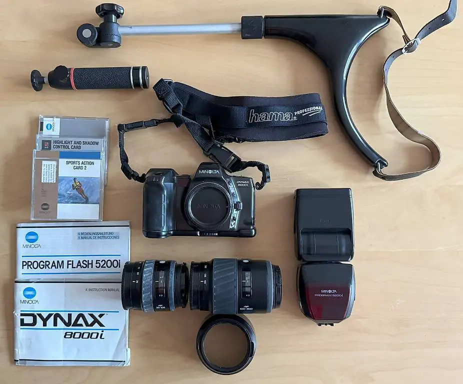 Minolta Dynax 8000i SLR Spiegelreflexkamera