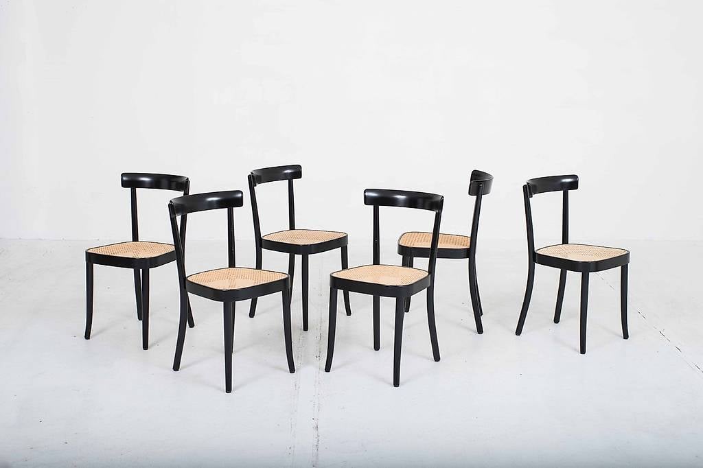 Horgenglarus 1-256 Beizenstühle - Werner Max Moser, 6er Set