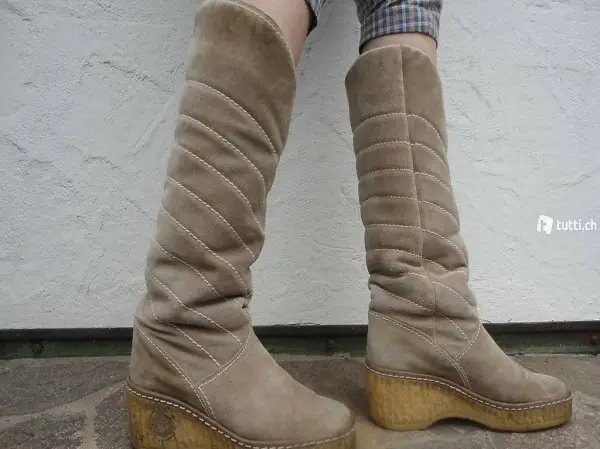  Wildlederstiefel für den tiefen Winter