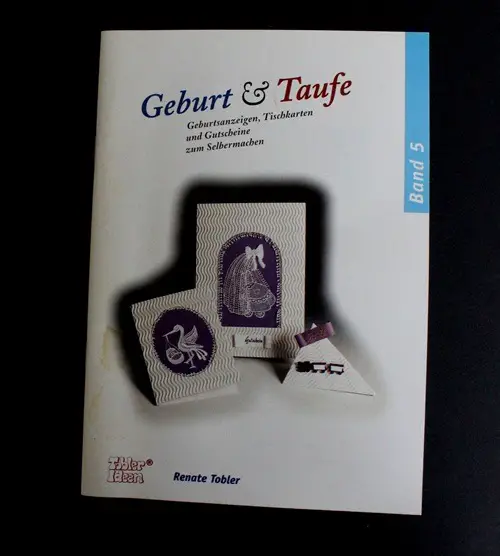 Geburt und Taufe (Bastelheft)