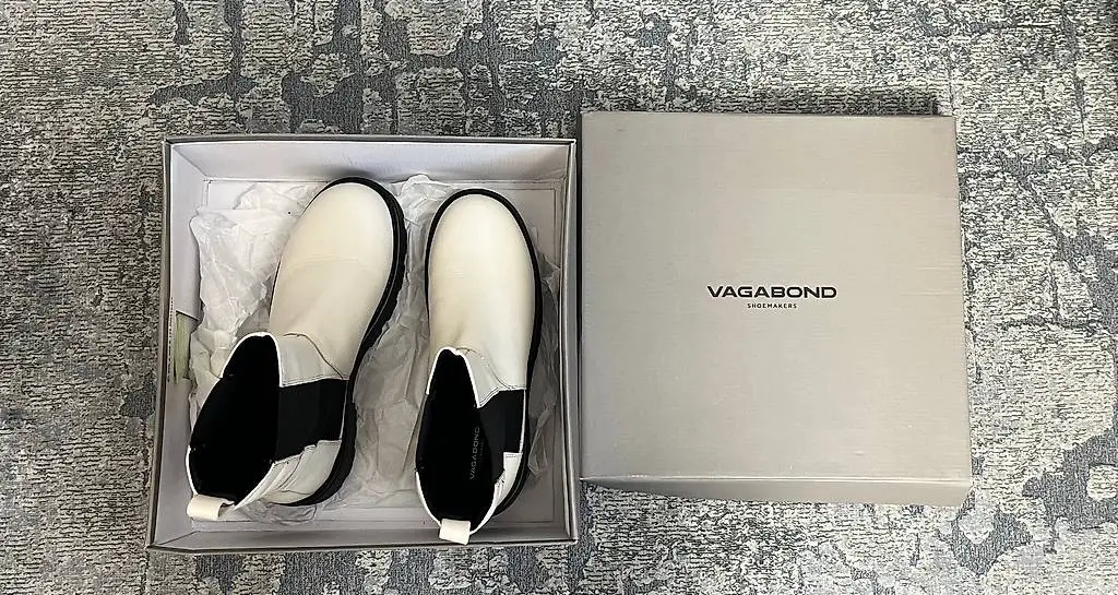 Vagabond Cosmo Boots/Stiefel/Stiefeletten - Weiss -Grösse 39