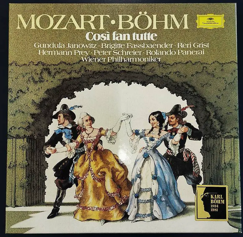 MOZART Così fan tutte - Vinyl - Böhm - 3 LP - mint condition