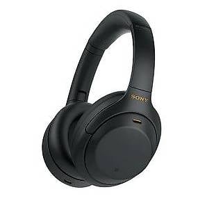 SONY WH-1000XM4 Kopfhörer (ANC, Schwarz)