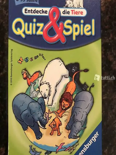 Ravensburger Quiz & Spiel - Entdecke die Tiere