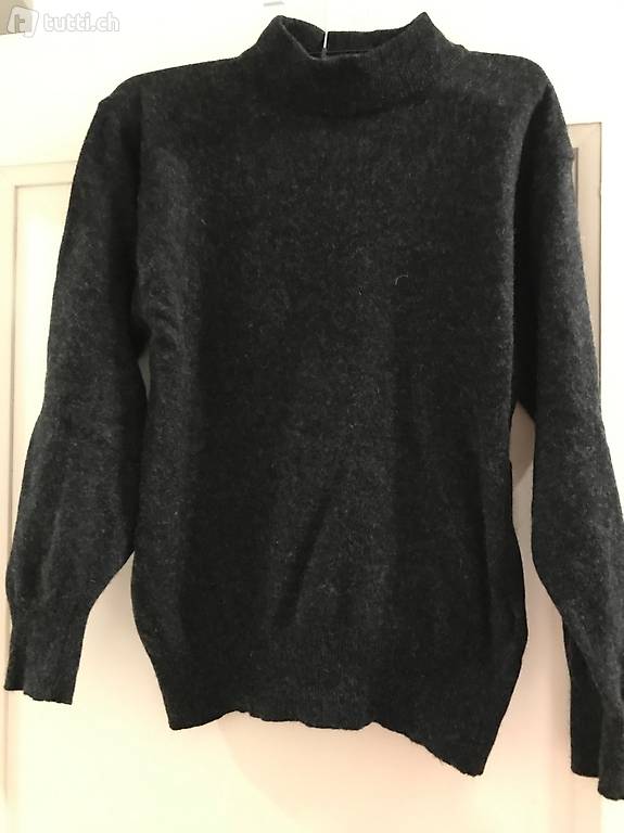 Puli schwarz (70% Wolle, 30% Polyester) Antrazit GR S