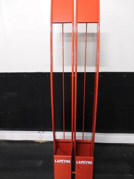  Prensentoir en métal à catalogue - orange