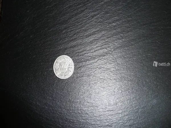 CH- Münze 50 Räppli Silber1898