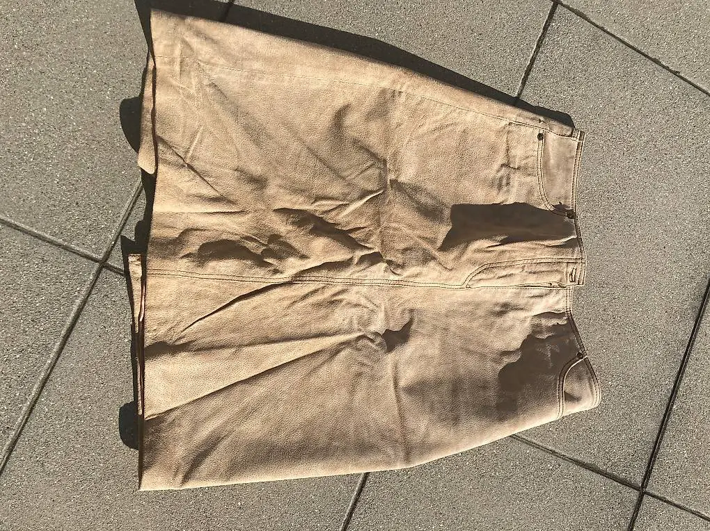 Wildleder Jupe Grösse L