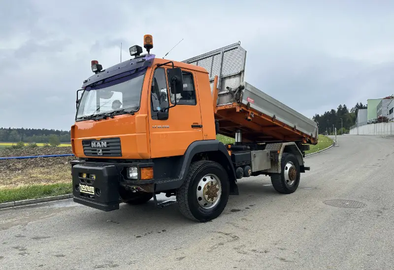 MAN, 10.225 LAEC 4x4 Kipper, 3-Seitenkipper