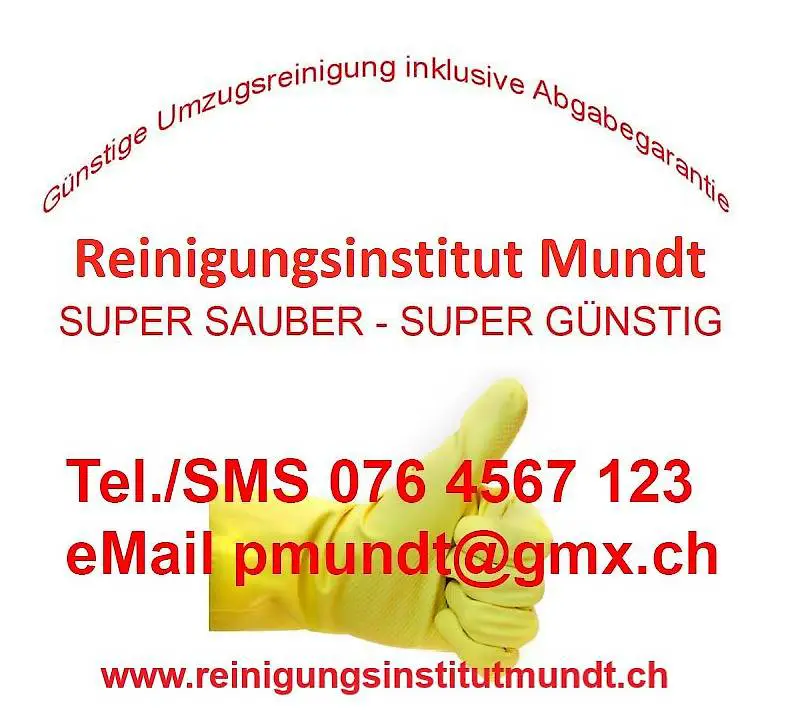 Umzugsreinigung Endreinigung Bezirk Hinwil