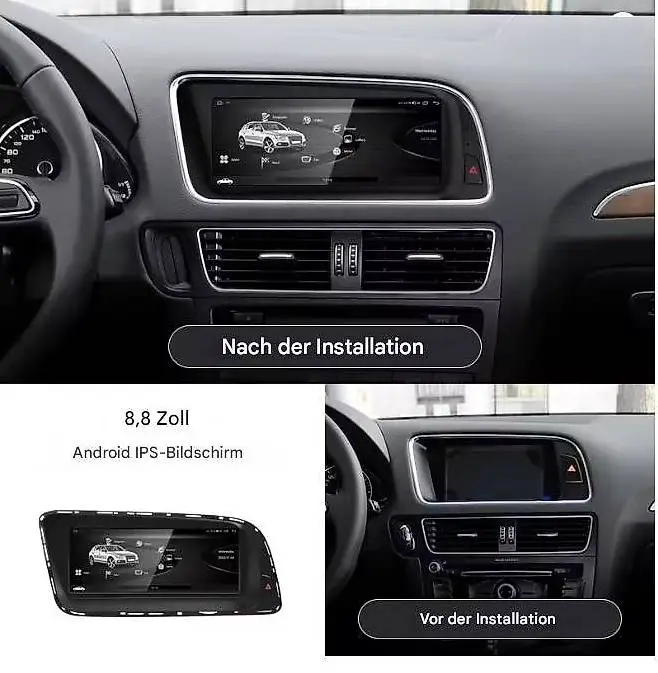 Audi Q5 8R (2009-2016) | Android 13, CarPlay, Navi, Touch