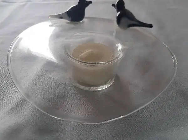 Teelicht Deko aus Glas