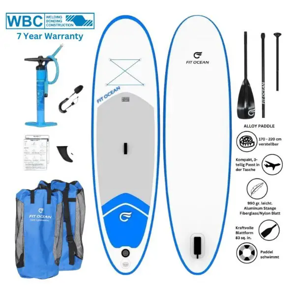 FIT OCEAN Malibu Go Blau, aufblasPersonen, s