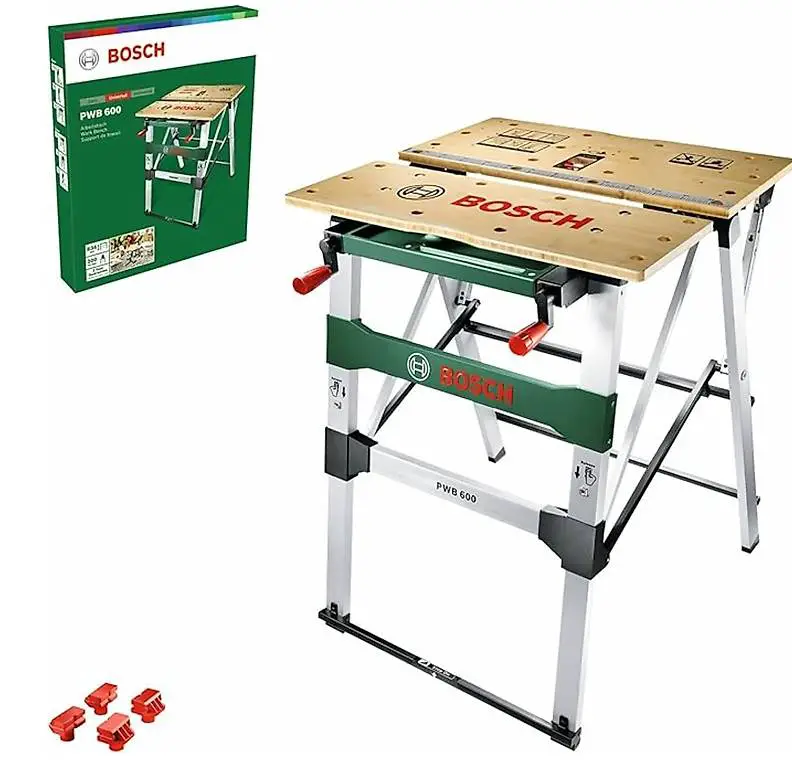 Arbeitstisch PWB 600 (4 Spannbacken, Karton, max)