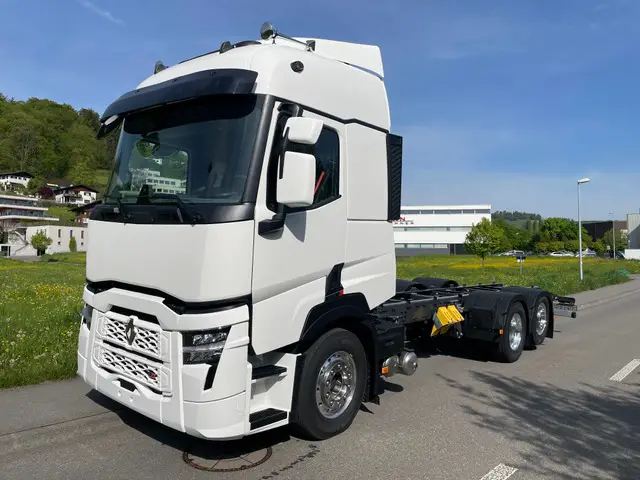 renault / renault trucks, t480tc p6x2 turbo compound, chassis-kabine