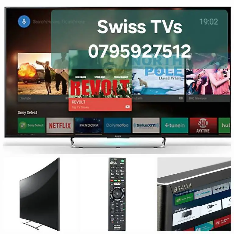 sony curved smart tv 55 zoll 140cm uhd 4k wifi