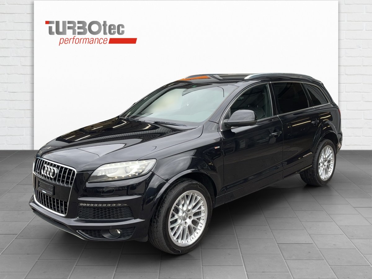 audi q7 3.0 tdi s-line quattro