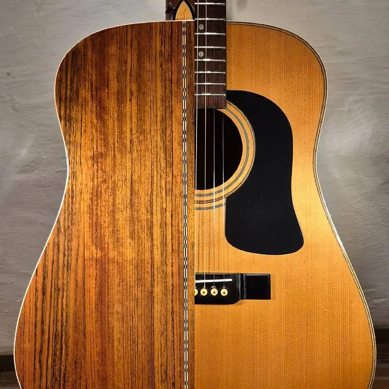 Western Gitarre Washburn D-13N mit Pickup