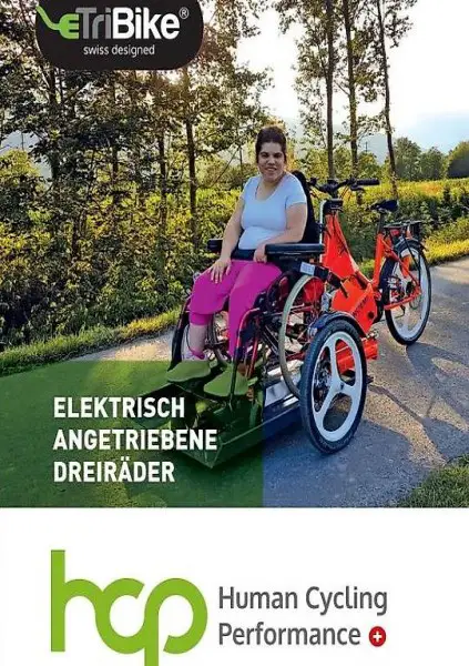eTRIBIKE in verschiedenen Ausführungen