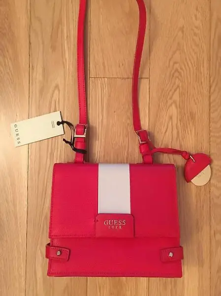 Borsa Guess Pelle rossa
