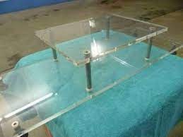 Plexiglas Doppel Steg Platte Plattenspieler usw.