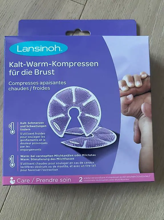 Kalt-Warm-Kompressen für die Brust