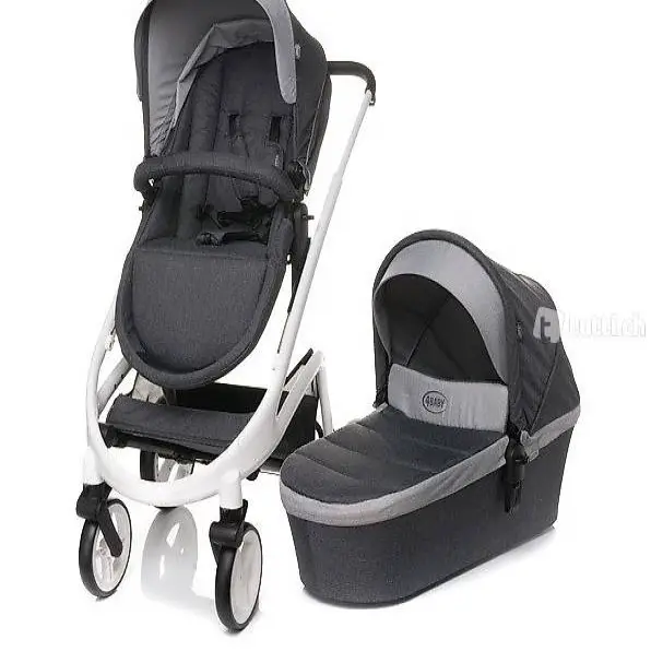  Kombi-Kinderwagen "COSMO" grau, FABRIKNEU