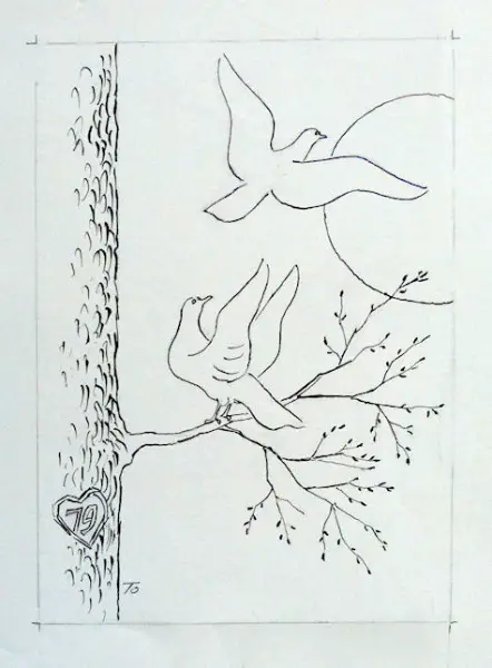 Hans Tomamichel (1899-1984) Illustrator - Originalzeichnung