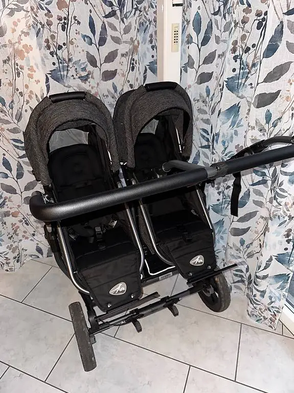 TFK Duo Kombikinderwagen mit Luftkammerrad premium anthrazit