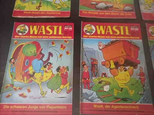 Wastl Comics Hefte Bastei Originale 1970ger Jahre / Stückpreis