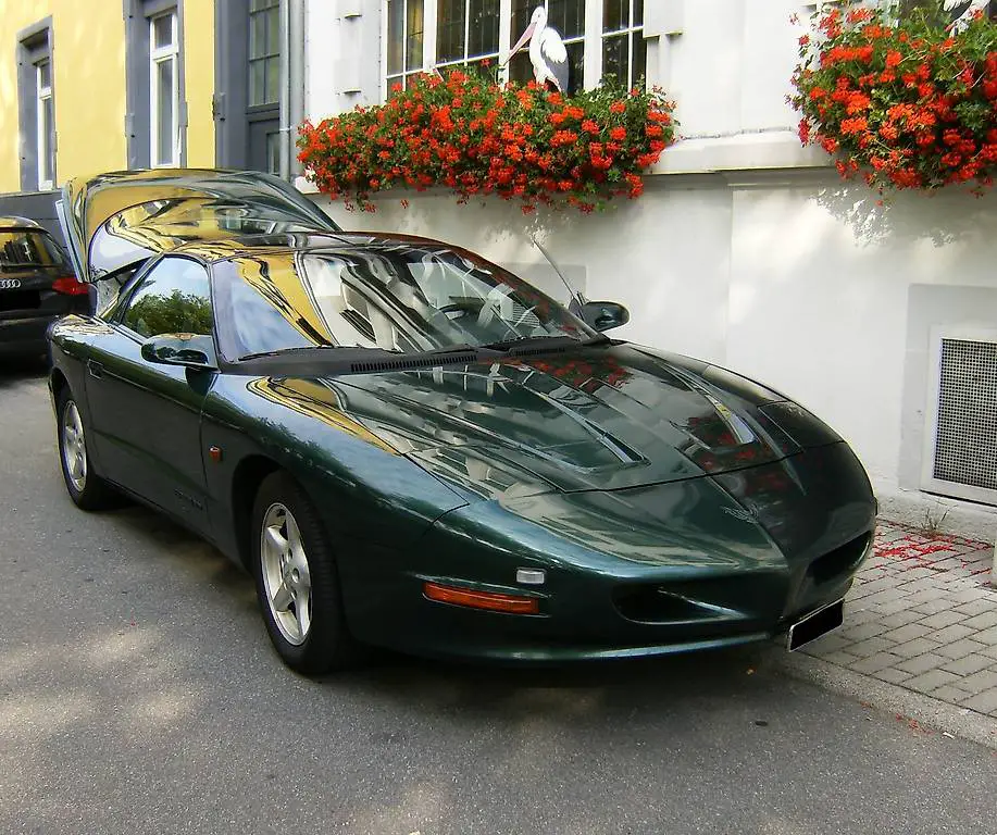 Pontiac Firebird Targa innen Leder schwarz ab MFK 2.2023