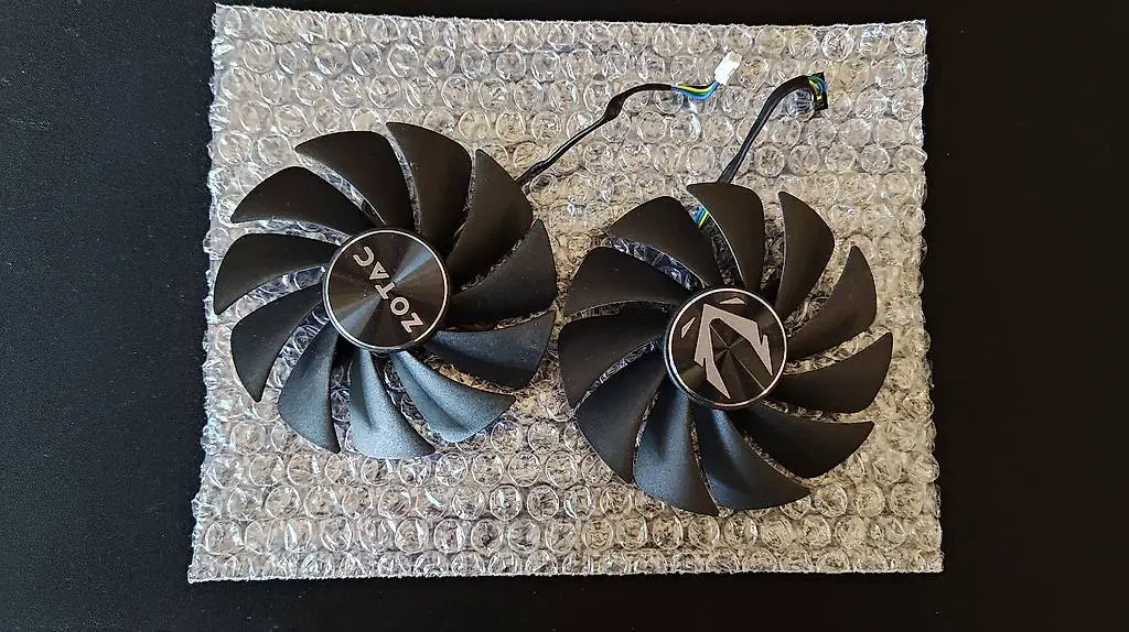 gpu fans nvidia rtx 3060