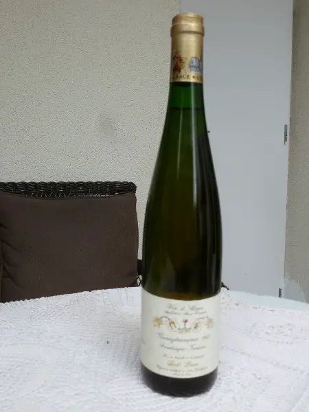 Exklusive Weissweinrarität, Frankreich, Gewürztraminer 1988
