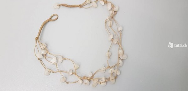 Kette Rosenquarz Stein