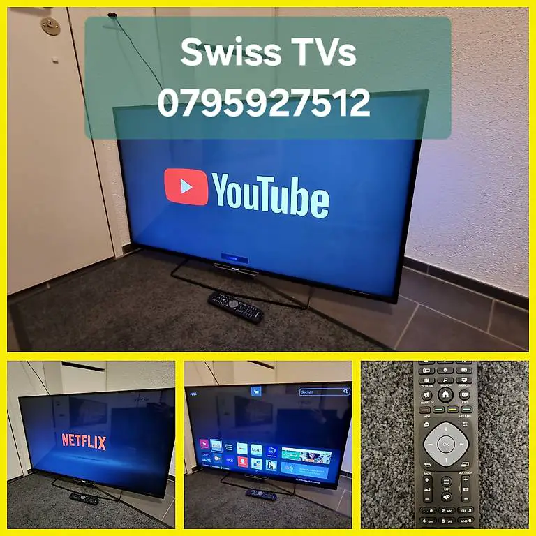 Philips Ambilight SMART TV 55 Zoll 140cm UHD 4K