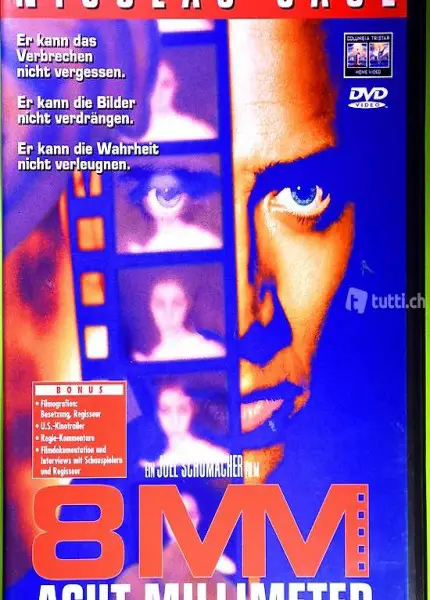 8 MM / ACHT MILLIMETER / NICOLAS CAGE