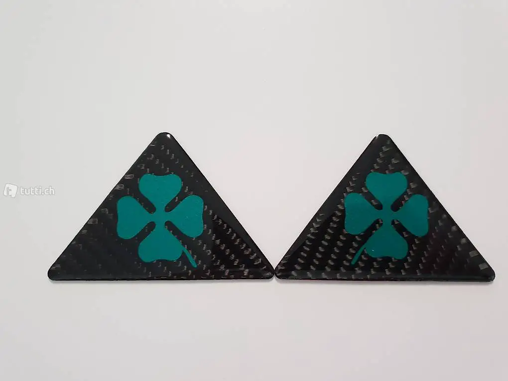 Sticker 5D Alfa Romeo Quadrifoglio Carbon Look