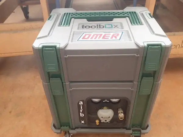  Kompressor OMER Airbox mit Toolbox, 8 Bar, Vorführmodell