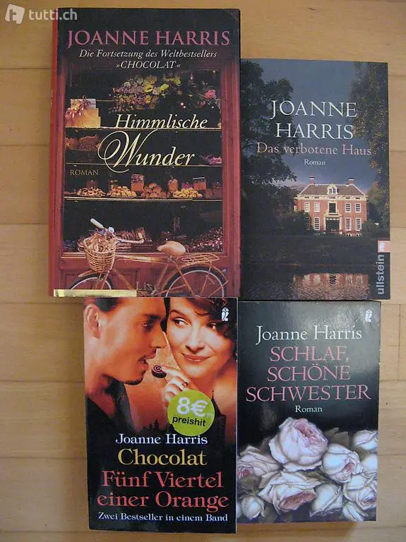 Joanne Harris und viele weitere Romane und Krimis