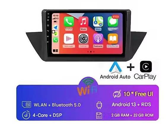 BMW X1 E84 (2012"2015) CarPlay Autoradio